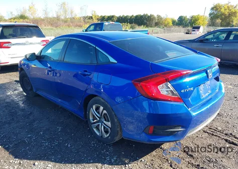 2018 Honda Civic Lx from USA, damaged, VIN 19XFC2F5XJE203227